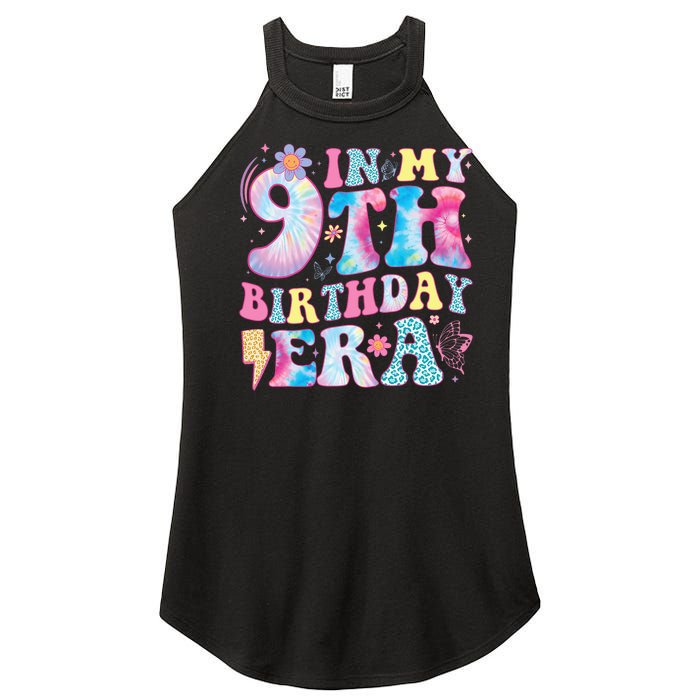 In My 9th Birthday Era Nine Bday 9 Year Old Birthday Girl Women's Perfect Tri Rocker Tank