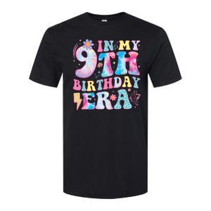 In My 9th Birthday Era Nine Bday 9 Year Old Birthday Girl Softstyle CVC T-Shirt