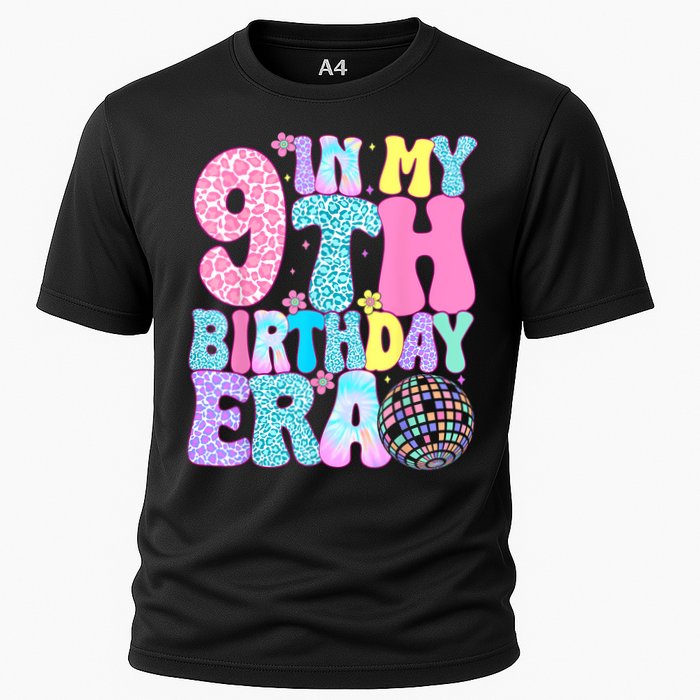In My 9th Birthday Era Nine Bday 9 Year Old Cooling Performance Crew T-Shirt