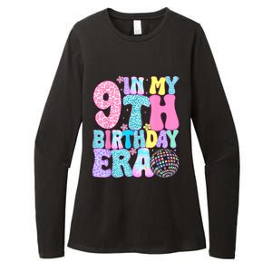 In My 9th Birthday Era Nine Bday 9 Year Old Birthday Girl Womens CVC Long Sleeve Shirt