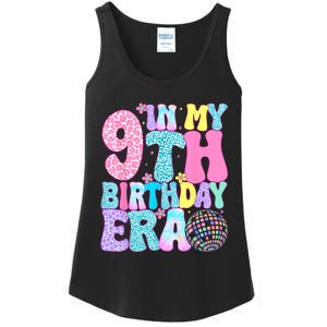 In My 9th Birthday Era Nine Bday 9 Year Old Birthday Girl Ladies Essential Tank