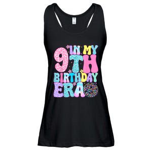 In My 9th Birthday Era Nine Bday 9 Year Old Birthday Girl Ladies Essential Flowy Tank