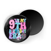 In My 9th Birthday Era Nine Bday 9 Year Old Magnet