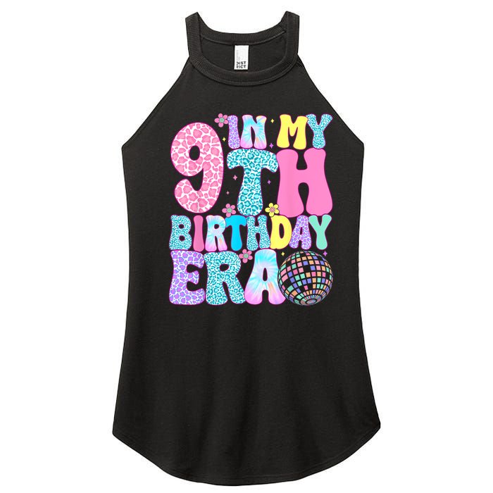 In My 9th Birthday Era Nine Bday 9 Year Old Birthday Girl Women's Perfect Tri Rocker Tank