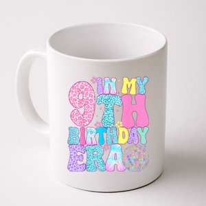 In My 9th Birthday Era Nine Bday 9 Year Old Birthday Girl Coffee Mug