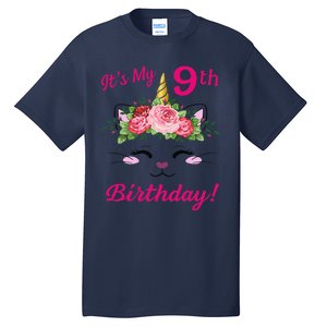 Its My 9 Birthday Caticorn Outfits For Tall T-Shirt