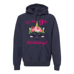 Its My 9 Birthday Caticorn Outfits For Premium Hoodie