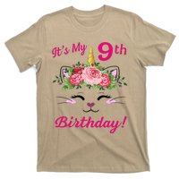 Its My 9 Birthday Caticorn Outfits For T-Shirt