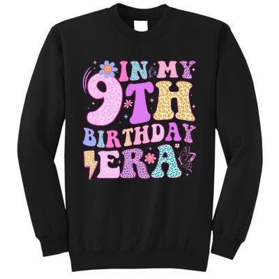 In My 9th Birthday Era Nine Bday 9 Year Old Birthday Girl Sweatshirt