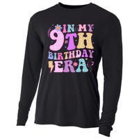 In My 9th Birthday Era Nine Bday 9 Year Old Birthday Girl Cooling Performance Long Sleeve Crew