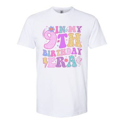 In My 9th Birthday Era Nine Bday 9 Year Old Birthday Girl Softstyle CVC T-Shirt