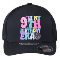 In My 9th Birthday Era Nine Bday 9 Year Old Birthday Flexfit Unipanel Trucker Cap