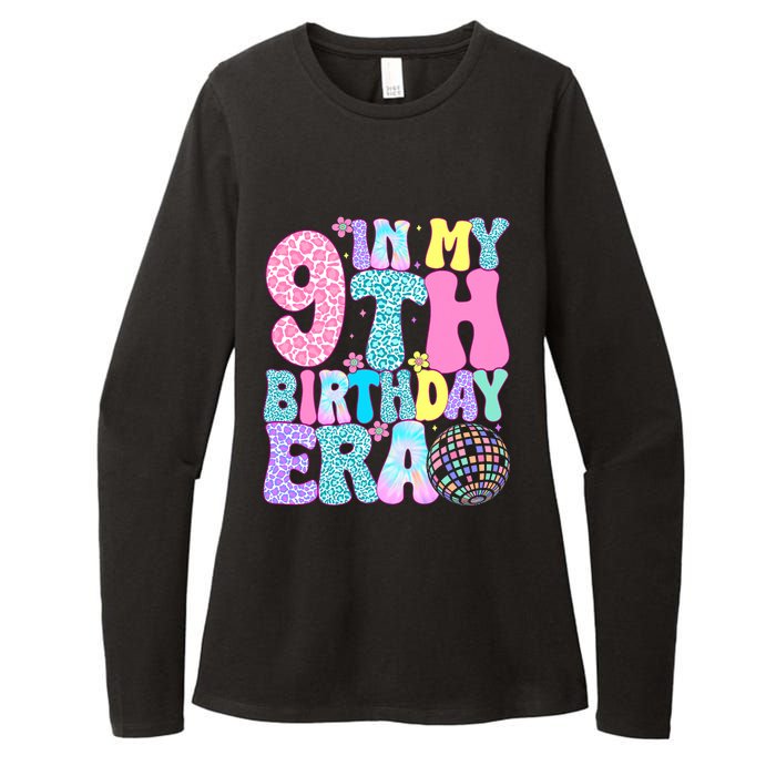 In My 9th Birthday Era Nine Bday 9 Year Old Birthday Womens CVC Long Sleeve Shirt