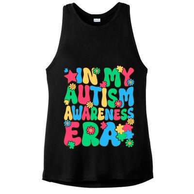 In My Autism Awareness Era Ladies PosiCharge Tri-Blend Wicking Tank