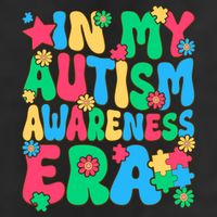 In My Autism Awareness Era 7 Panel Mesh Trucker Snapback Hat