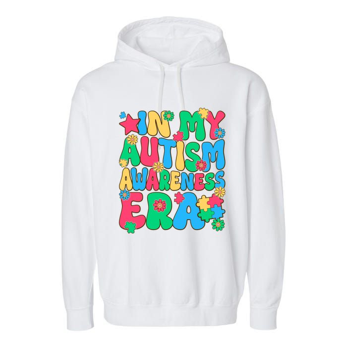 In My Autism Awareness Era Garment-Dyed Fleece Hoodie