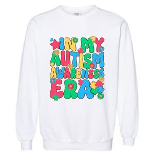 In My Autism Awareness Era Garment-Dyed Sweatshirt