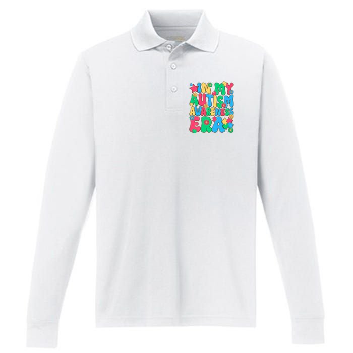 In My Autism Awareness Era Performance Long Sleeve Polo