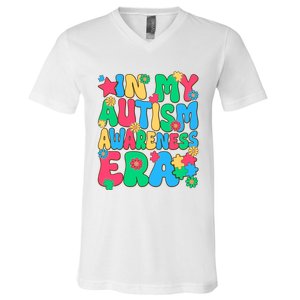 In My Autism Awareness Era V-Neck T-Shirt