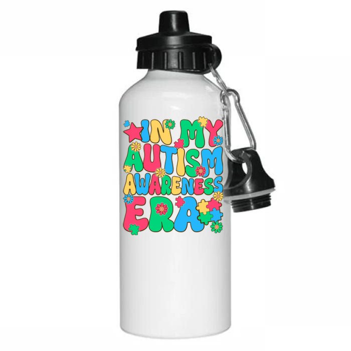 In My Autism Awareness Era Aluminum Water Bottle