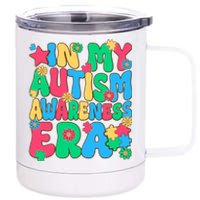 In My Autism Awareness Era 12 oz Stainless Steel Tumbler Cup