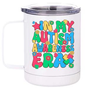 In My Autism Awareness Era 12 oz Stainless Steel Tumbler Cup