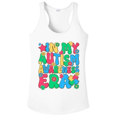 In My Autism Awareness Era Ladies PosiCharge Competitor Racerback Tank