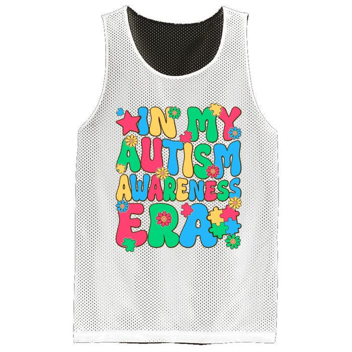 In My Autism Awareness Era Mesh Reversible Basketball Jersey Tank