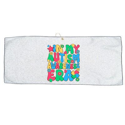In My Autism Awareness Era Large Microfiber Waffle Golf Towel