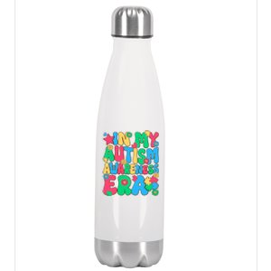 In My Autism Awareness Era Stainless Steel Insulated Water Bottle