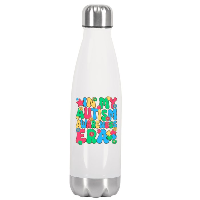 In My Autism Awareness Era Stainless Steel Insulated Water Bottle