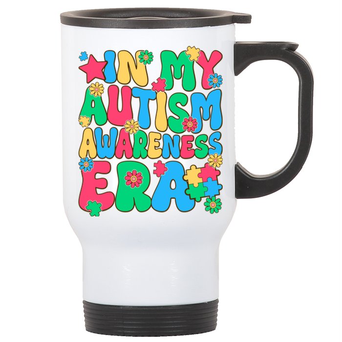 In My Autism Awareness Era Stainless Steel Travel Mug