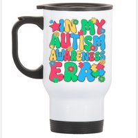 In My Autism Awareness Era Stainless Steel Travel Mug