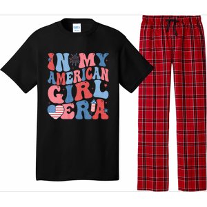 In My American Girl Era Retro 4th Of July Fourth Groovy Pajama Set