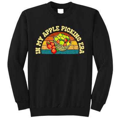 In My Apple Picking Era Apples Harvest Orchard Family Trip Sweatshirt