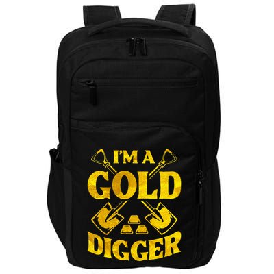 I M A Gold Digger Money Lifestyle Impact Tech Backpack