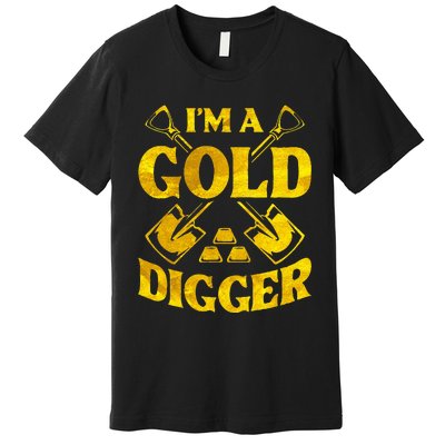 I M A Gold Digger Money Lifestyle Premium T-Shirt