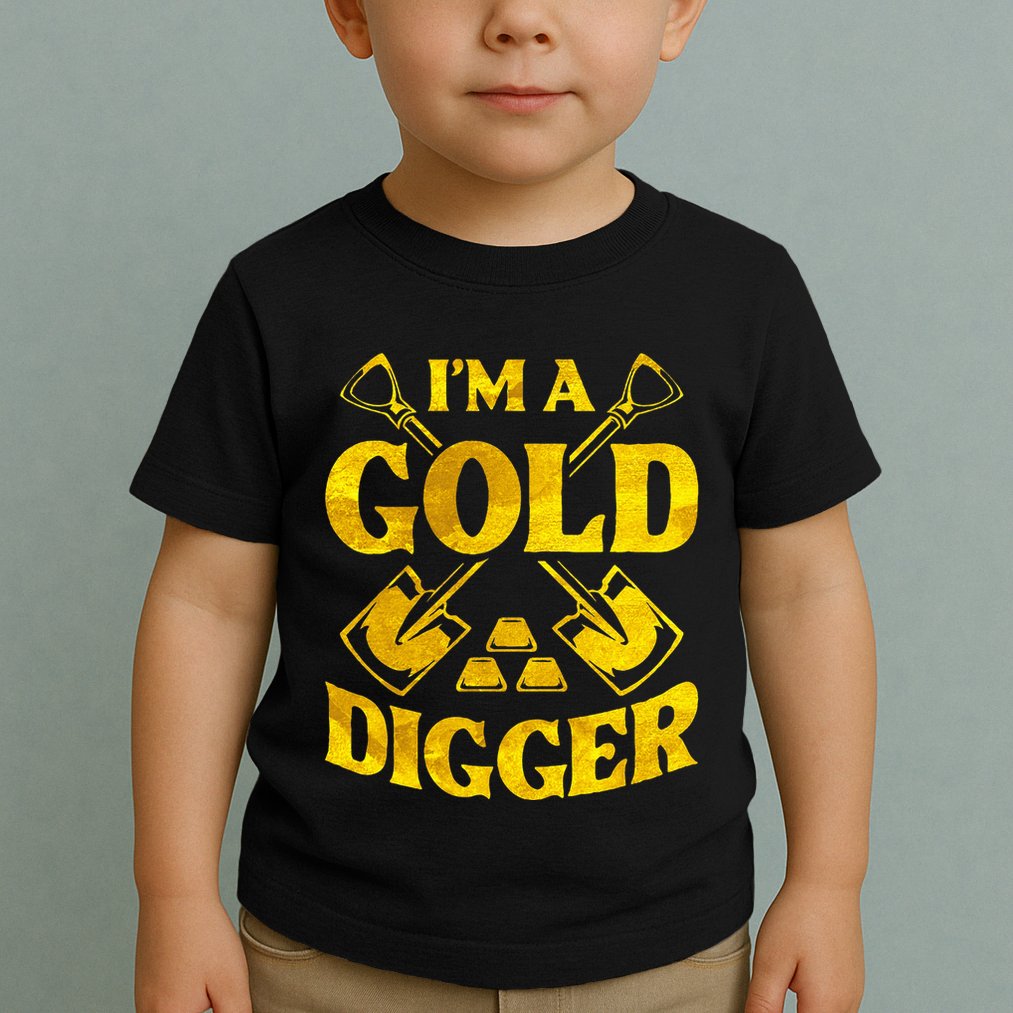 I M A Gold Digger Money Lifestyle Toddler T-Shirt