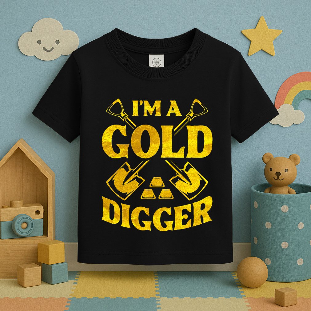 I M A Gold Digger Money Lifestyle Toddler T-Shirt