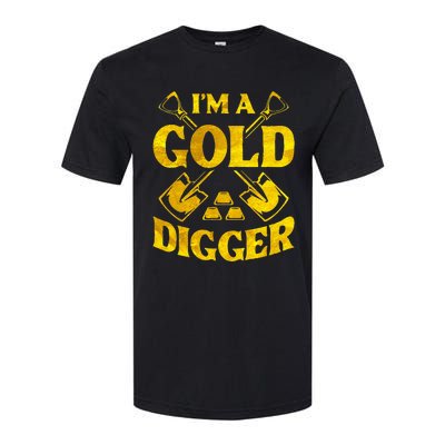 I M A Gold Digger Money Lifestyle Softstyle® CVC T-Shirt