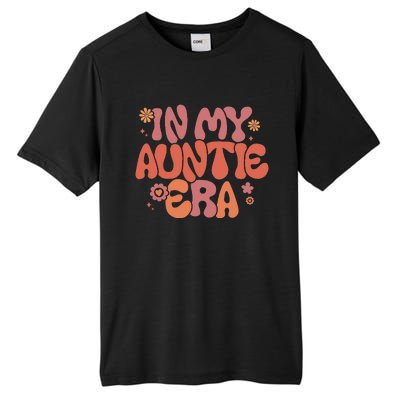 In My Auntie Era Baby Announcement For Aunt Mothers Day Tall Fusion ChromaSoft Performance T-Shirt