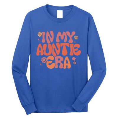 In My Auntie Era Baby Announcement For Aunt Mothers Day Long Sleeve Shirt