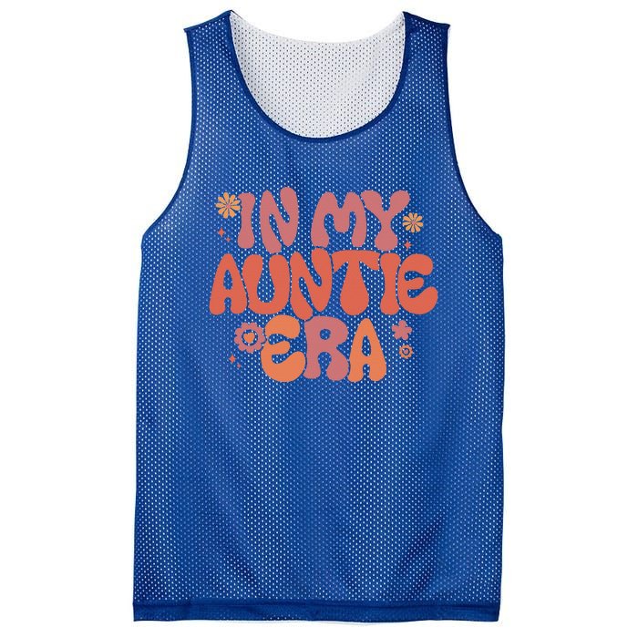 In My Auntie Era Baby Announcement For Aunt Mothers Day Mesh Reversible Basketball Jersey Tank