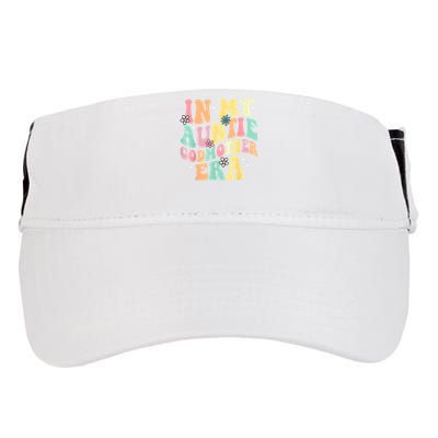 In My Auntie Godmother Era Aunt God Mother Bestie Smile Face Adult Drive Performance Visor