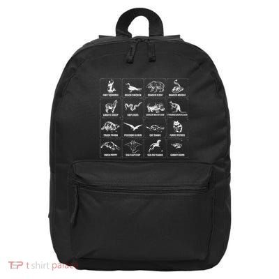 Internet Meme Animals Funny Animal Names Of The World 16 in Basic Backpack