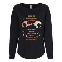 If Men Are From Mars And Women Are From Venus I Assume Those Womens California Wash Sweatshirt