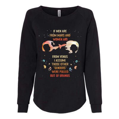 If Men Are From Mars And Women Are From Venus I Assume Those Womens California Wash Sweatshirt