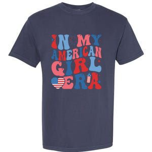 In My Americanera Retro 4th Of July Fourth Groovy Garment-Dyed Heavyweight T-Shirt