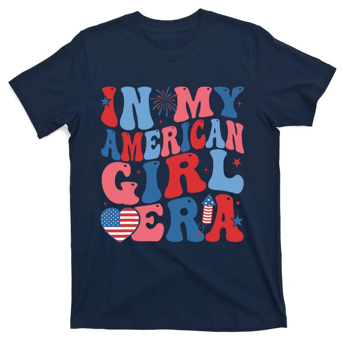 In My Americanera Retro 4th Of July Fourth Groovy T-Shirt