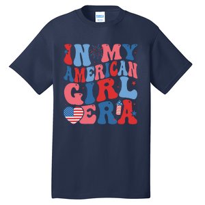 In My Americanera Retro 4th Of July Fourth Groovy Tall T-Shirt